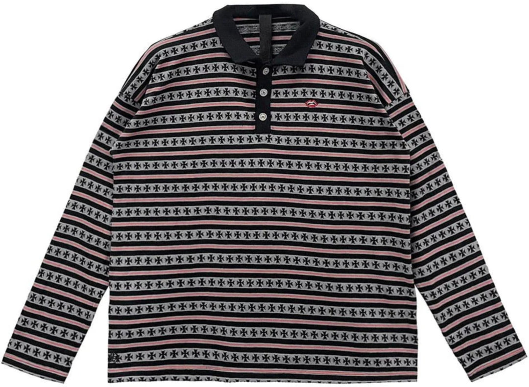 Chrome Hearts Matty Boy 'Rugby' Polo Longsleeve