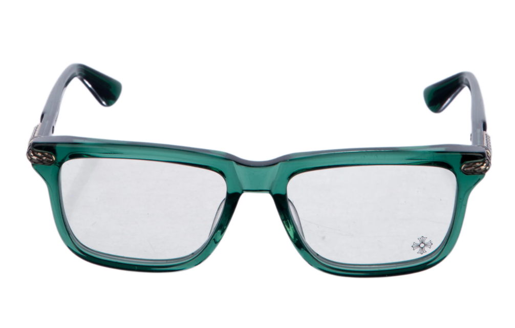 Chrome Hearts 'Little Dinger' Turquoise Glasses