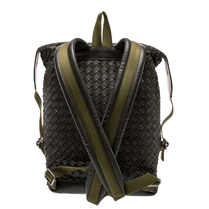 Bottega Veneta 'Olive' Intrecciato Backpack