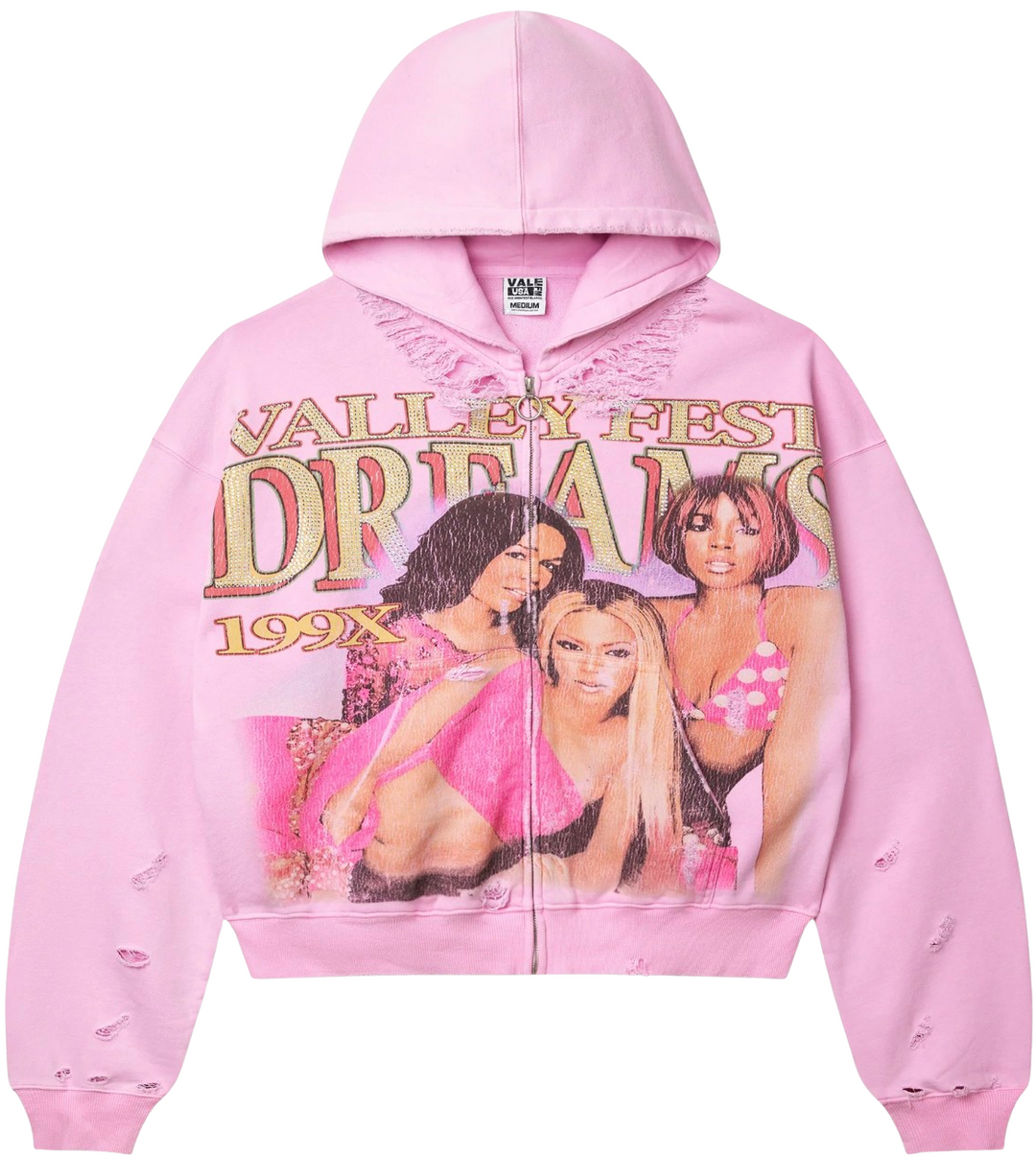 Vale Forever 'Dreams' Zip Up Hoodie