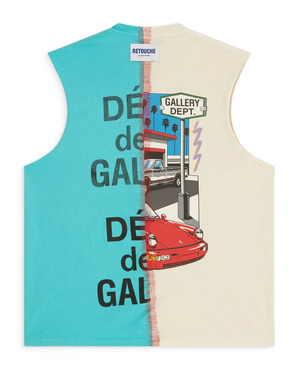 Gallery Dept. 'Retouche' Cut Off Tee