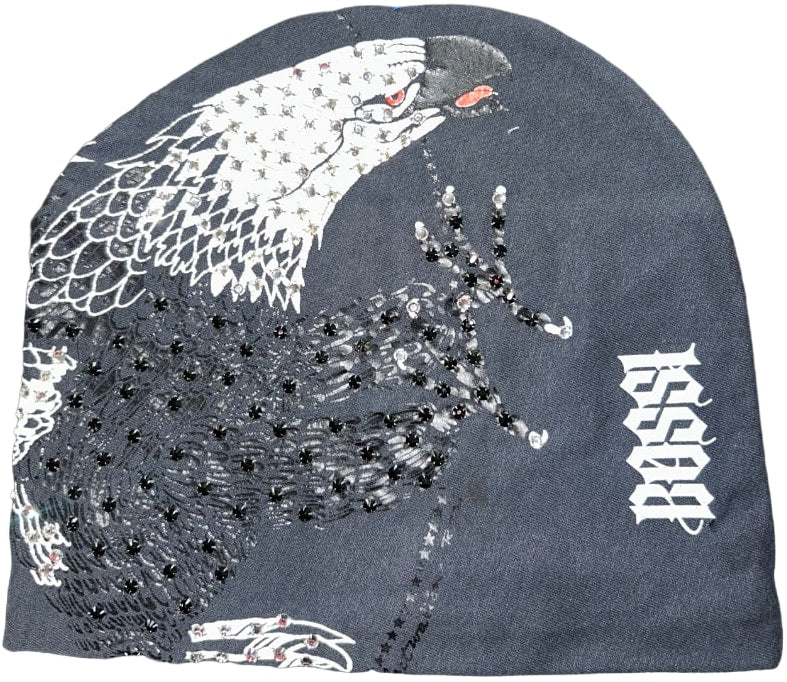 Bossi 'Eagle Tongue' Vintage Rhinestone Beanie