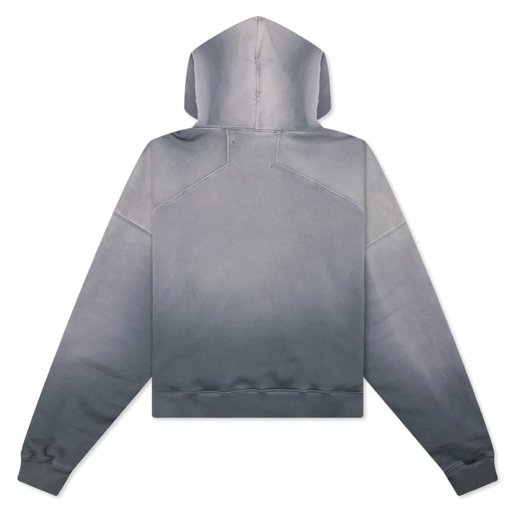 Rivington roi Rebis 'INRI' Grail Grey Zip Up Hoodie