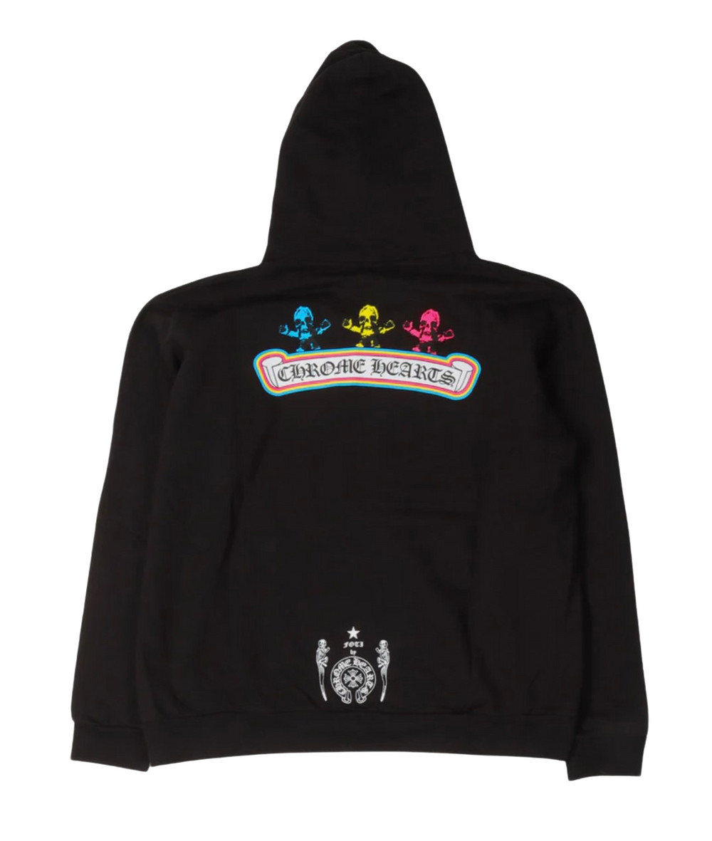 Chrome Hearts x Foti 'Harris Teeter' Black Zip Up Hoodie