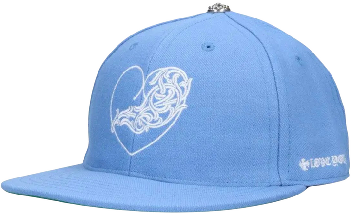 Chrome Hearts 'Love You' Blue Hat