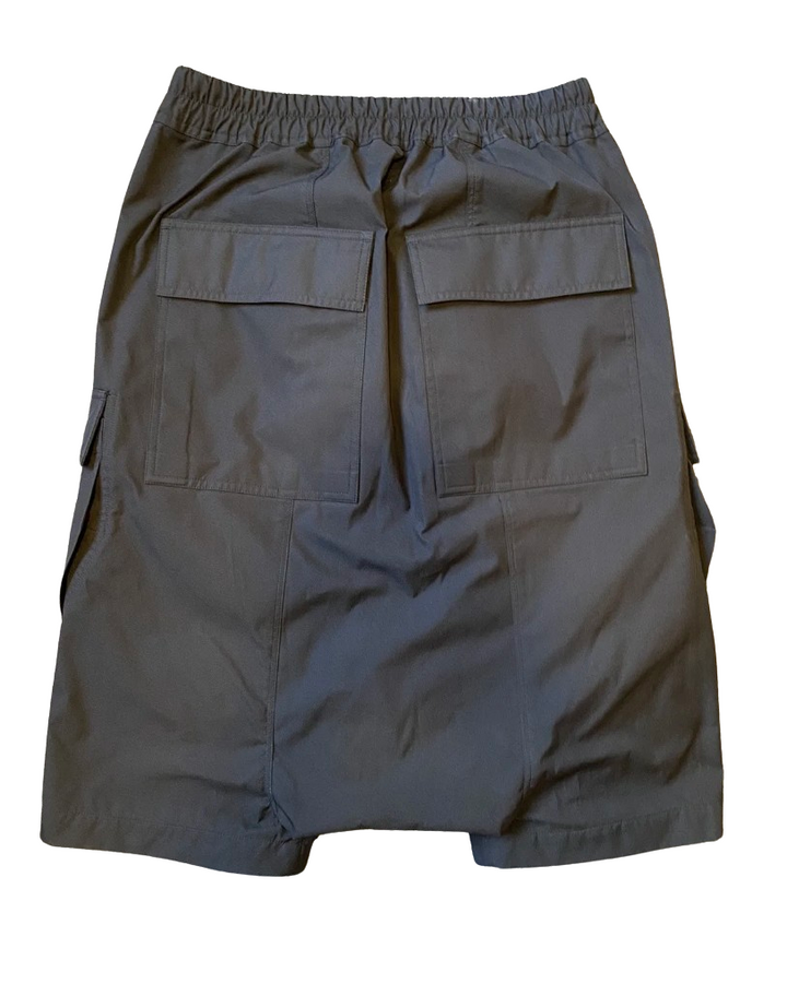 Rick Owens 'Cargo Pod' Black Shorts