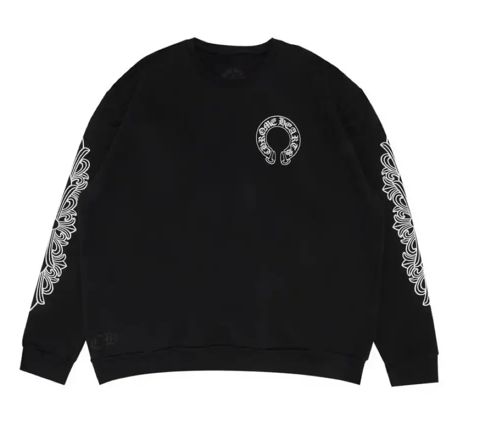 Chrome Hearts 'Horseshoe Logo' Crewneck