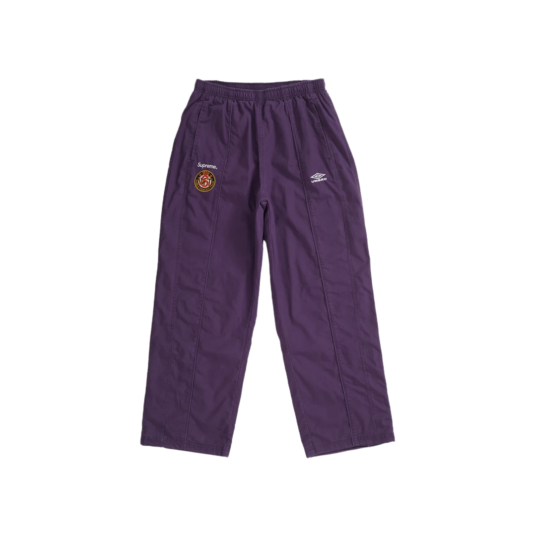 Supreme Umbro Cotton Ripstop Track Pant (SS26) Plum