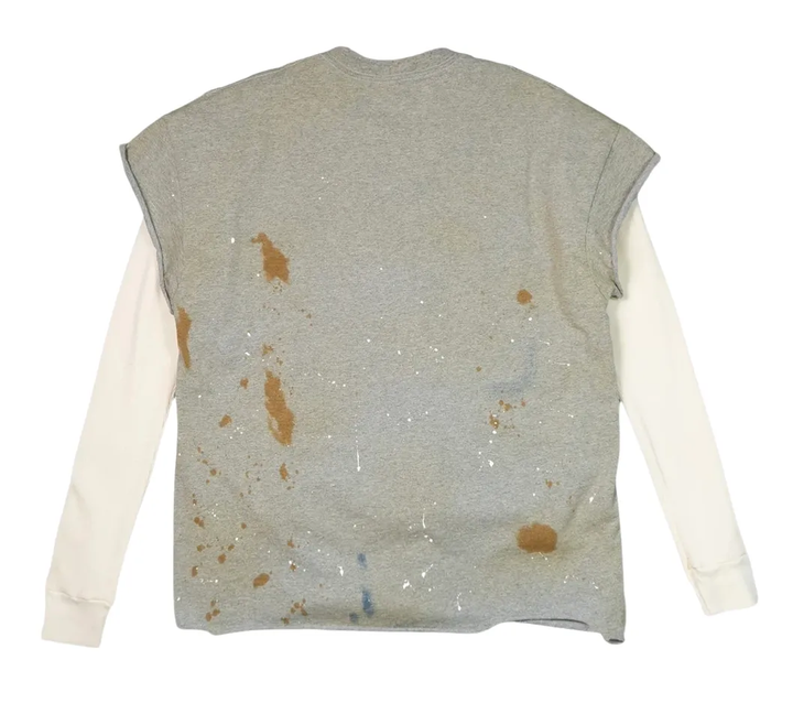 Satoshi Nakamoto 'Luke' Grey Thermal Longsleeve Tee