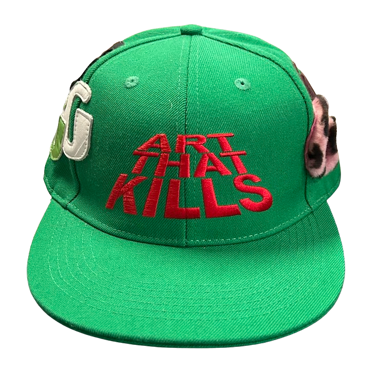 Gallery Dept. Green Art That Kills Patch Hat