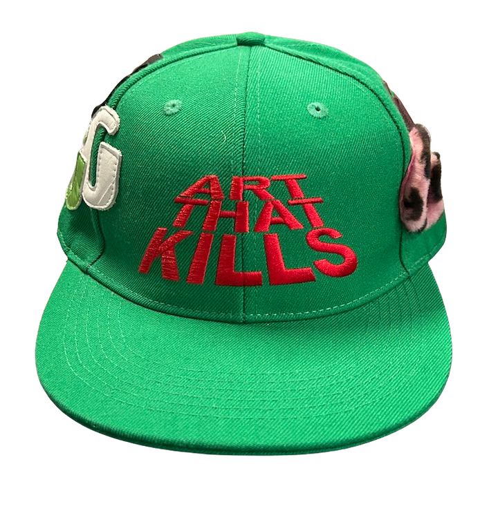 Gallery Dept. Green Art That Kills Patch Hat