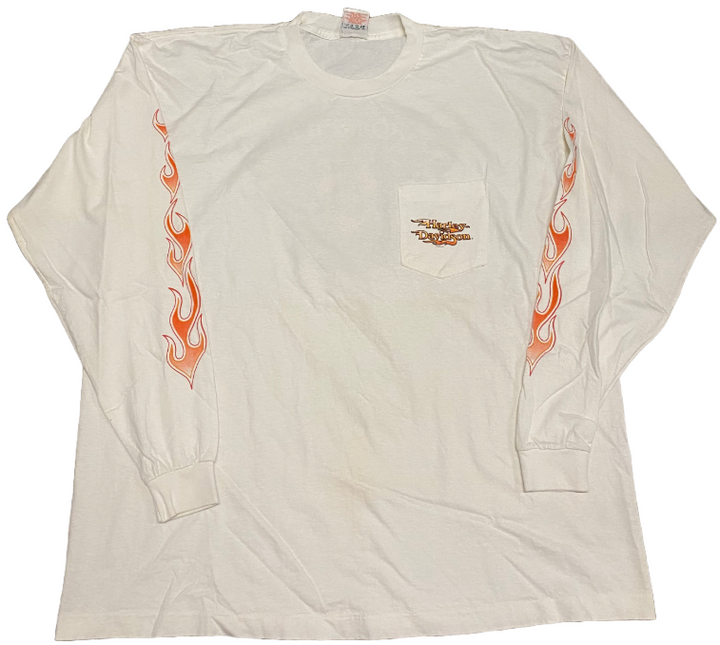 Harley Davidson 'North, Kansas City, MO' White Longsleeve