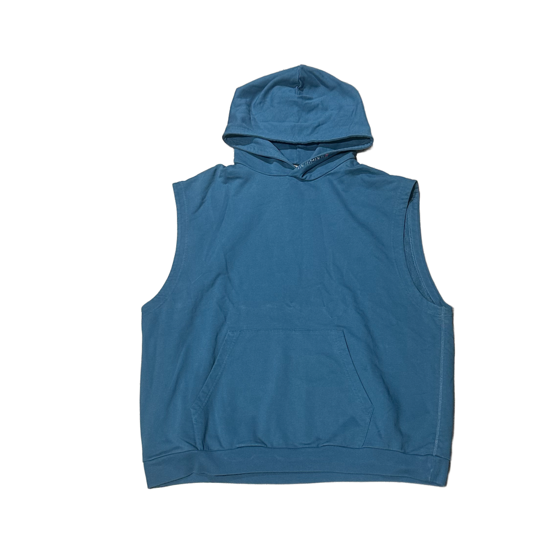 Marni 'Blue' Cutoff Print Hoodie