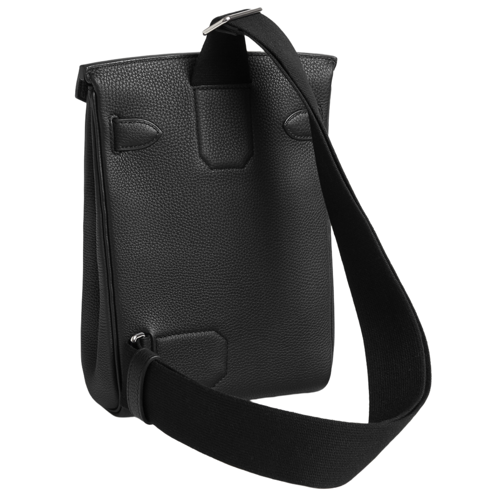 Hermés Hac a Dos 'Noir' Togo Leather PM Backpack