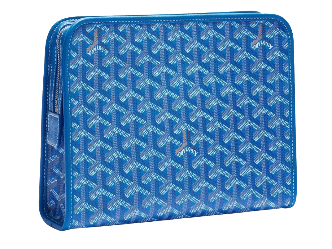 Goyard 'Blue' Jouvence GM Toiletry Bag