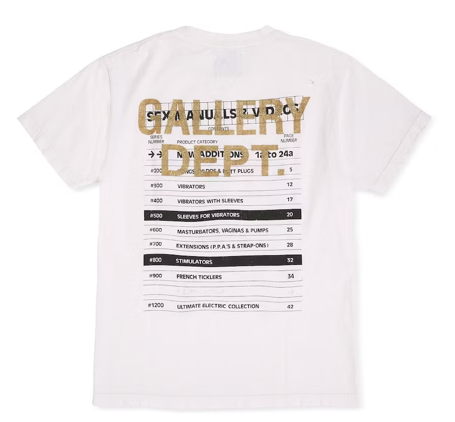 Gallery Dept. Doc Johnson 'Sexual Positions' Tee