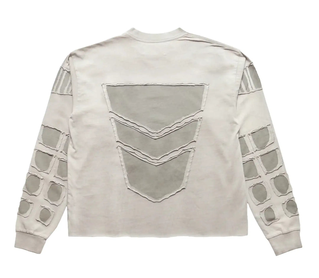 Satoshi Nakamoto 'Patchwork Collegiant' Longsleeve