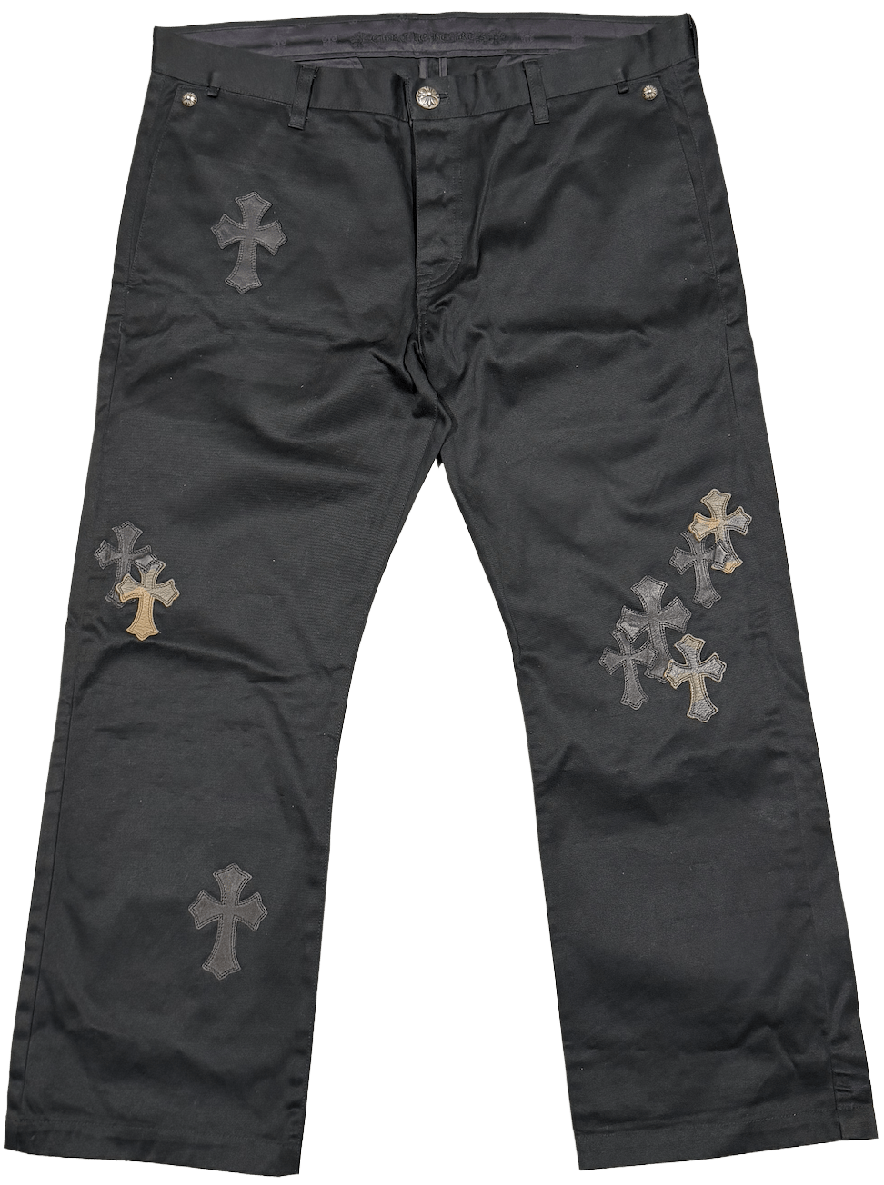 Chrome Hearts 'Black Camo' Flooded Chino Pants