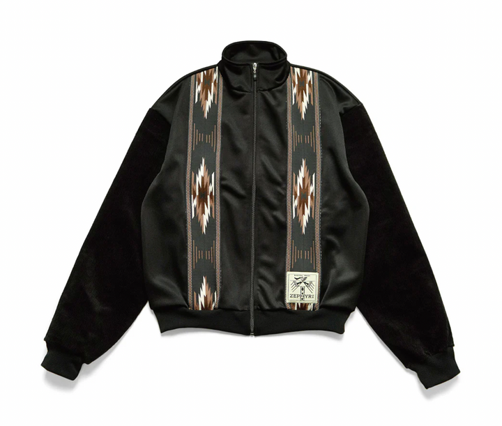 Kapital 'Kochi & Zephyr' Black Track Jacket