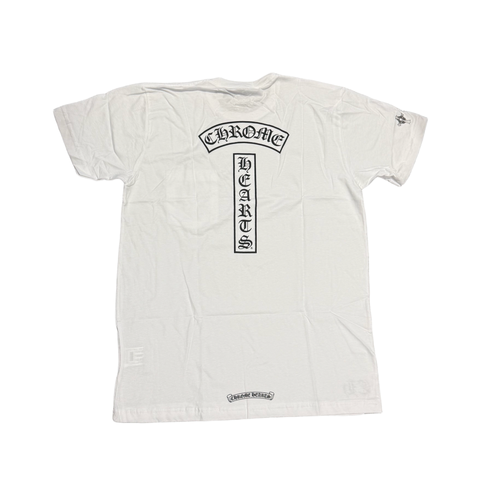 Chrome Hearts 'Horseshoe' White Pocket Tee