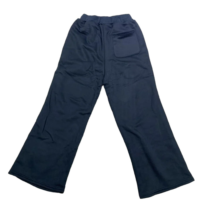 Kapital 'Fleece' Flare Navy Sweatpants