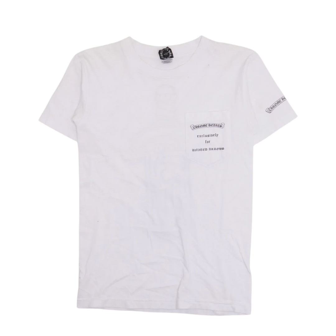 Chrome Hearts 'United Arrows' Vintage White Tee