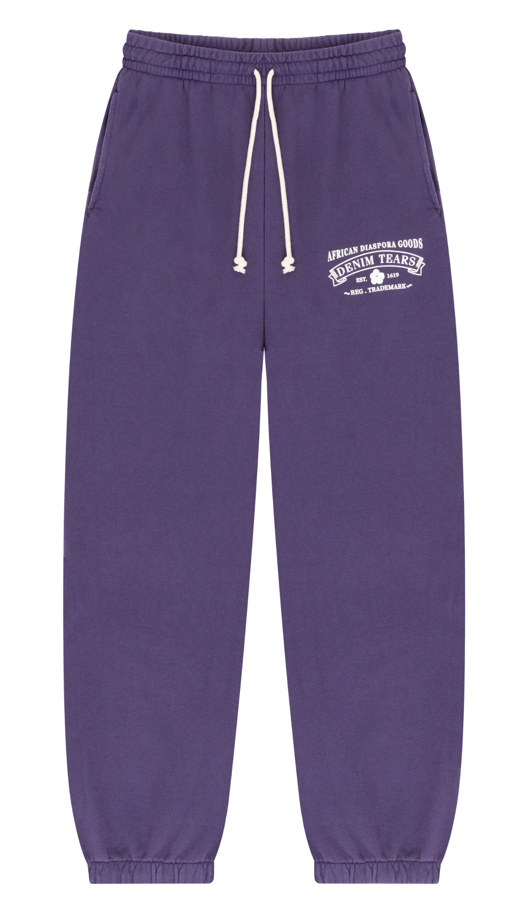 Denim Tears 'ADG' Purple Sweatpants
