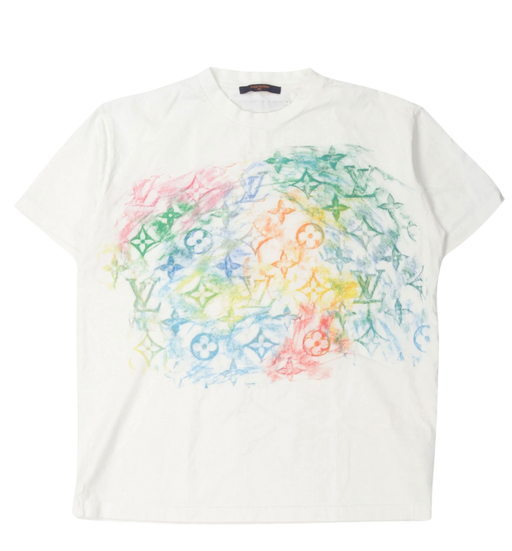 Louis Vuitton 'Multicolor Monogram' Watercolor Tee