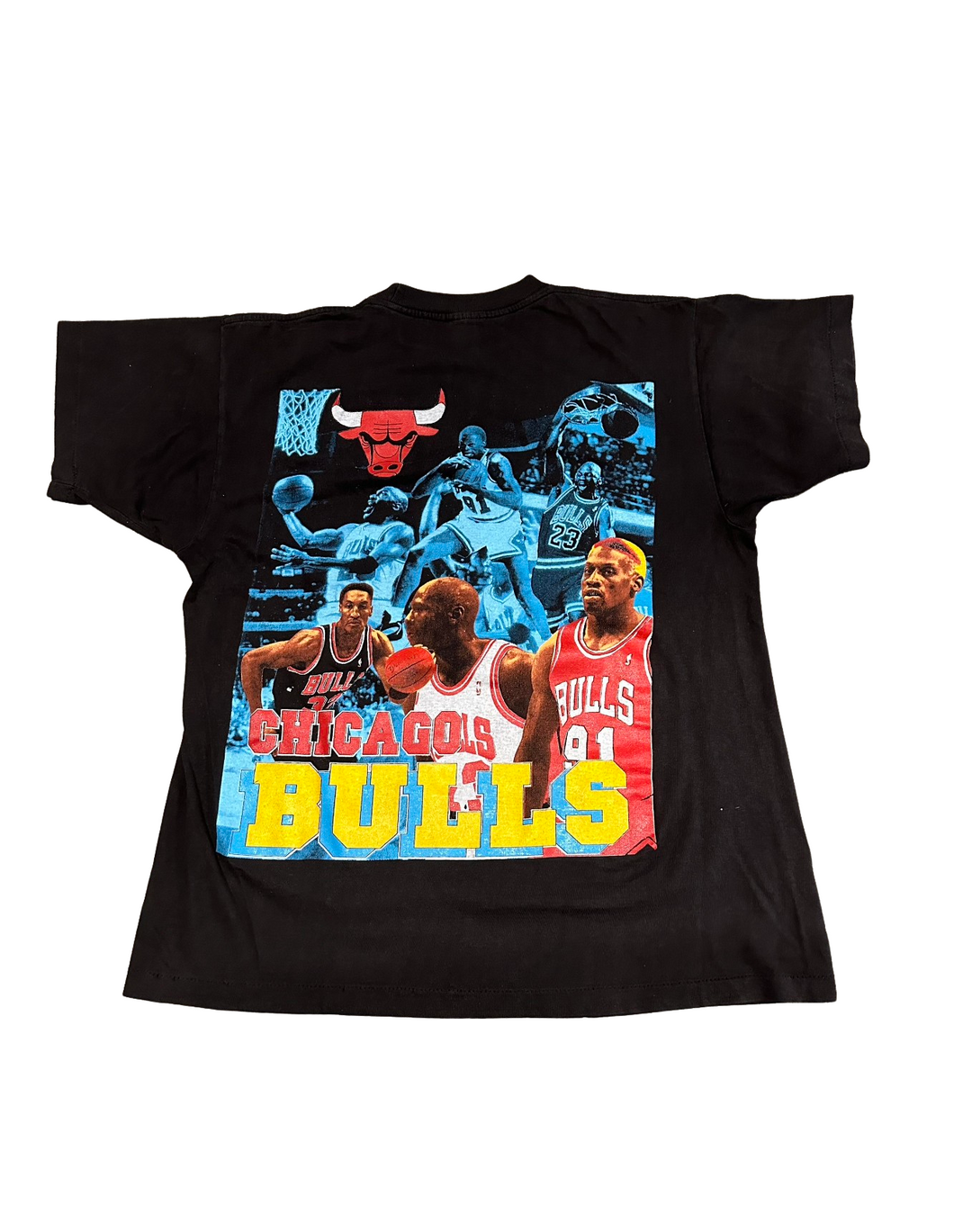 Chicago Bulls 1996 Champions Vintage Tee