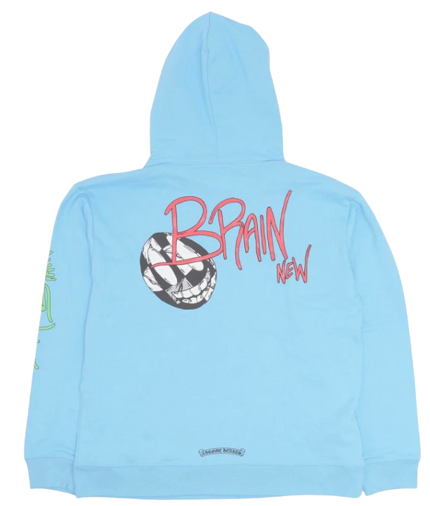 Chrome Hearts Matty Boy 'Brain New' Blue Hoodie