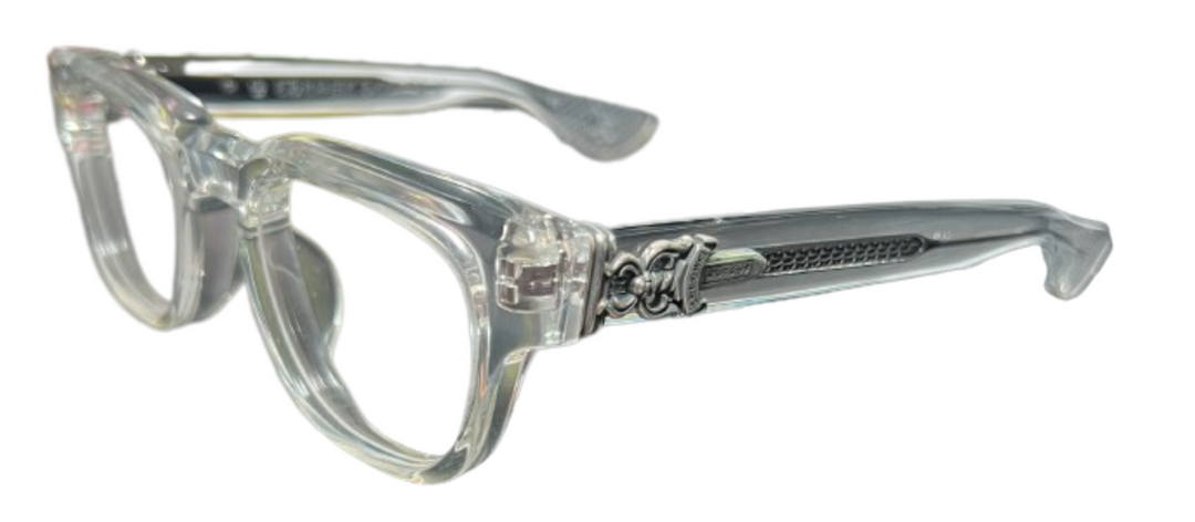 Chrome Hearts 'Clear Cuntvoluted' Glasses
