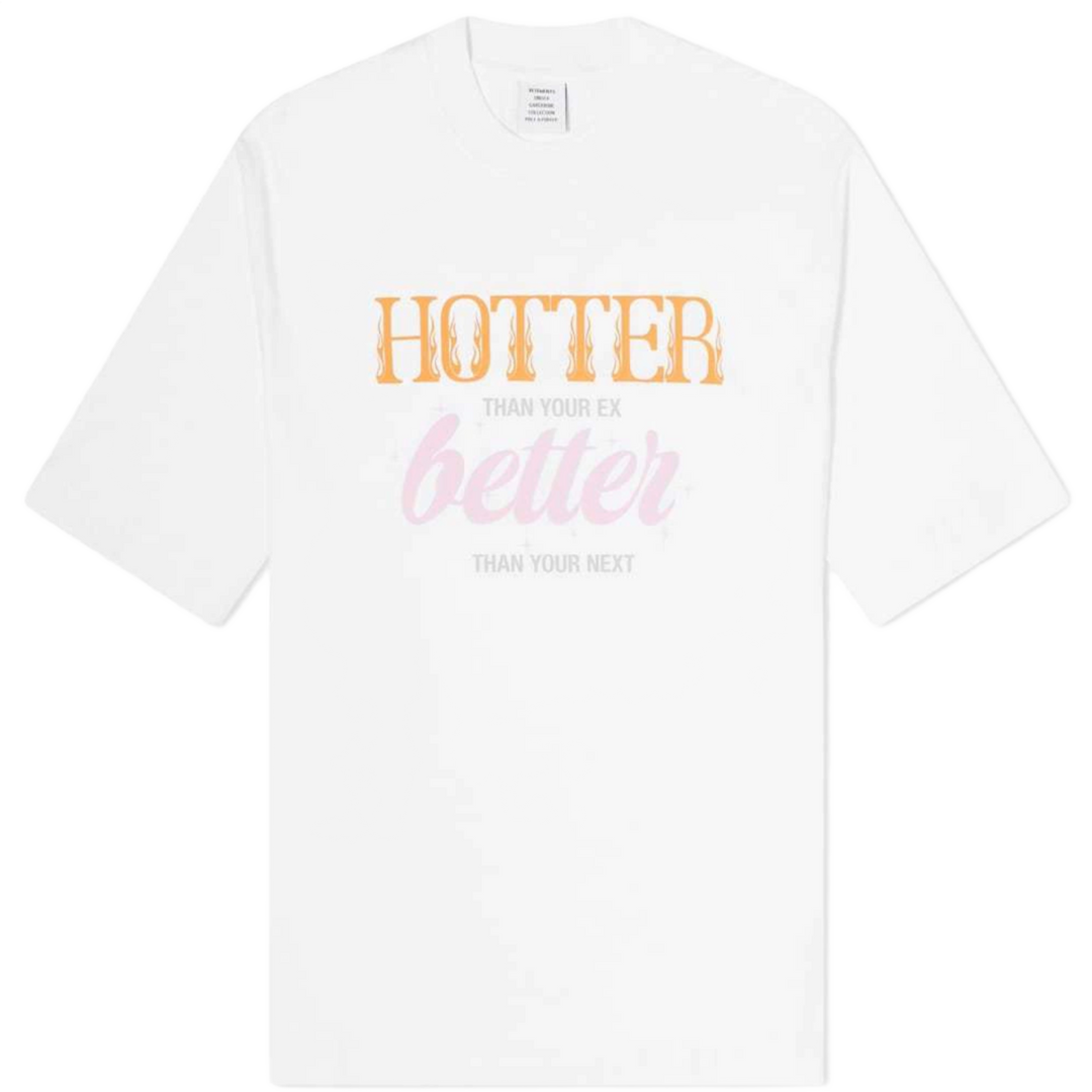 Vetements 'Hotter' White Tee