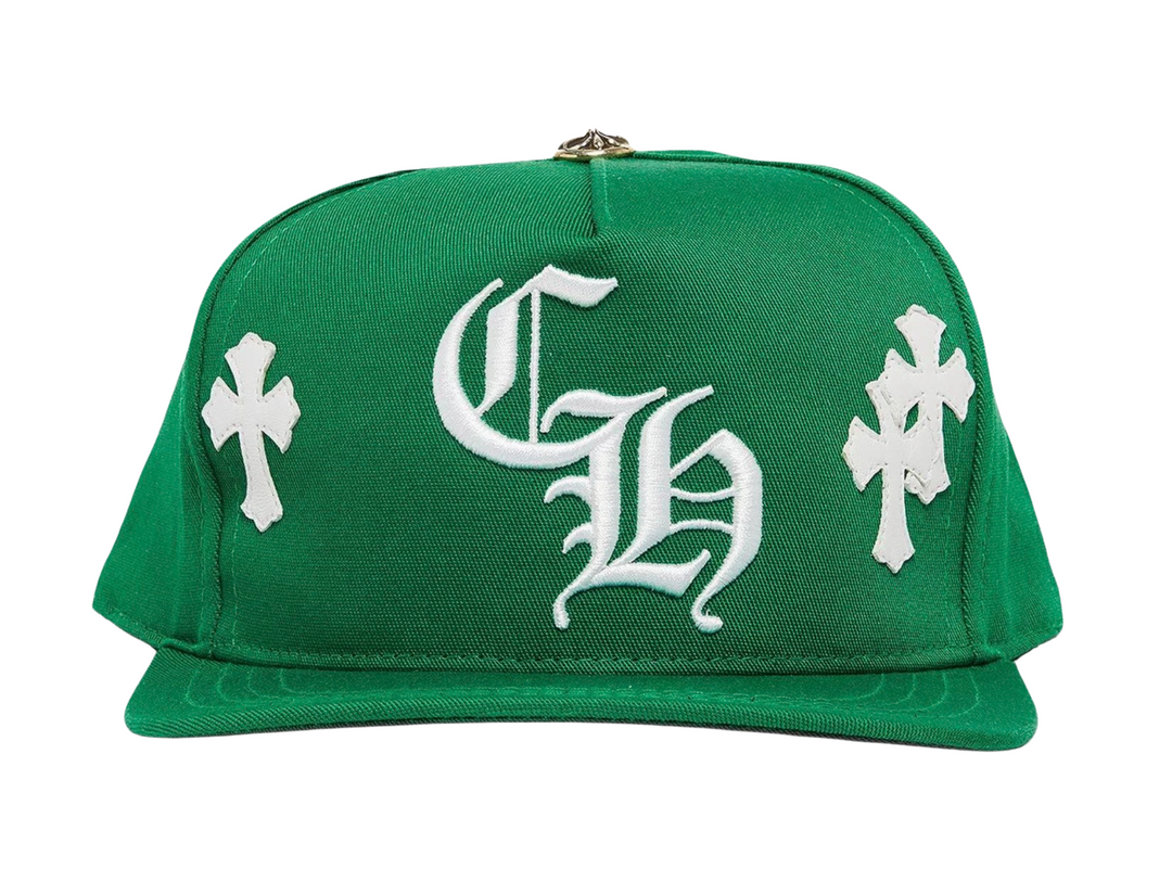 Chrome Hearts Cross Patch Hat 'Green'