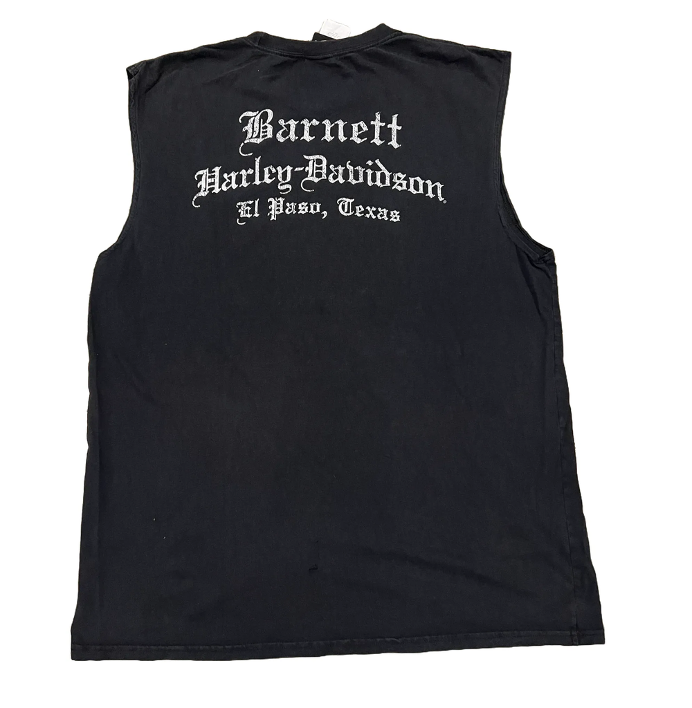 Harley Davidson 'Barnett' Vintage Cutoff
