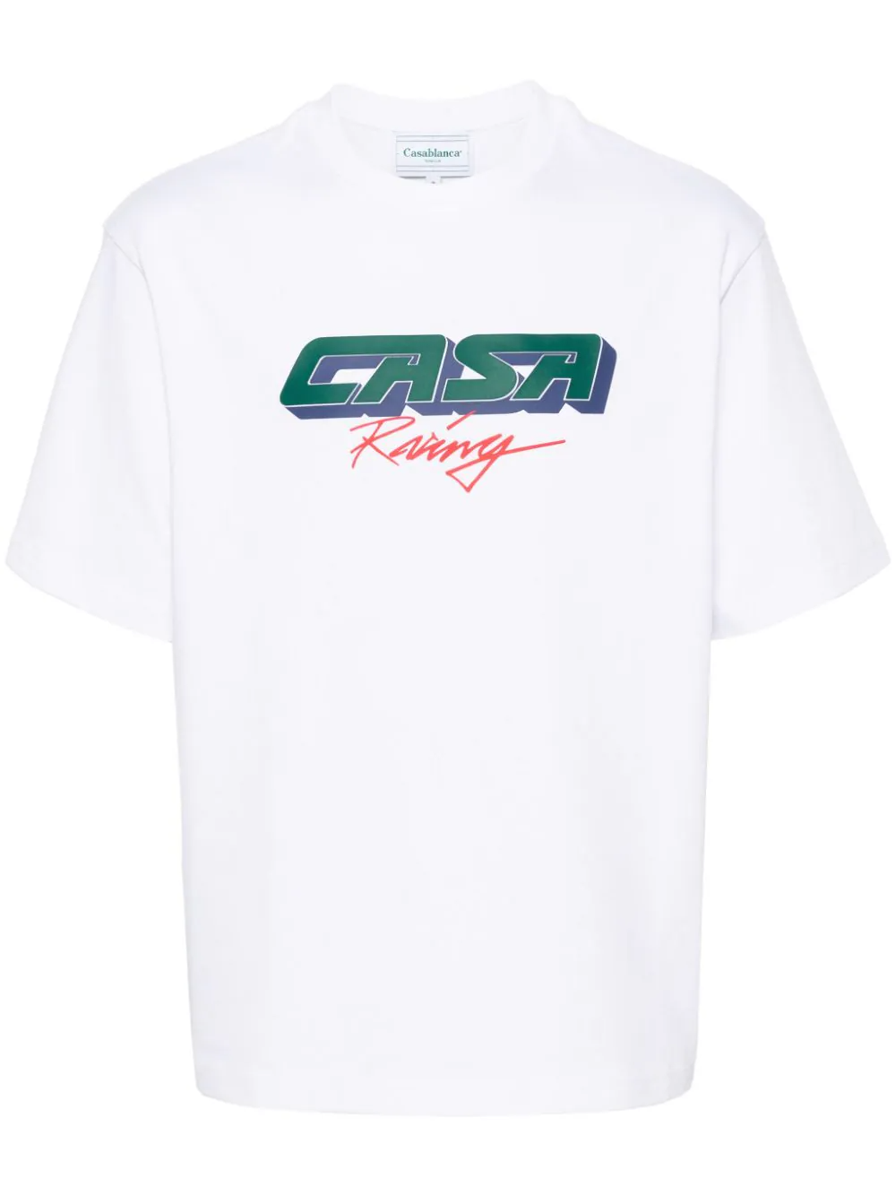 Casablanca 'Racing' White Tee