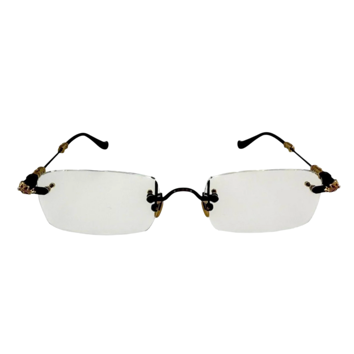 Chrome Hearts 'Black and Gold' Pills III Glasses