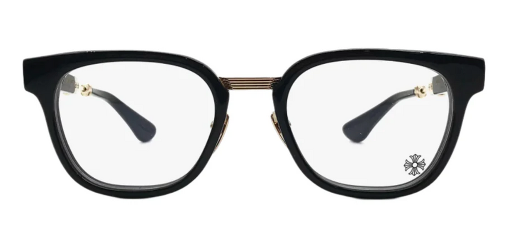 Chrome Hearts 'Duck Butter' Black/Gold Glasses