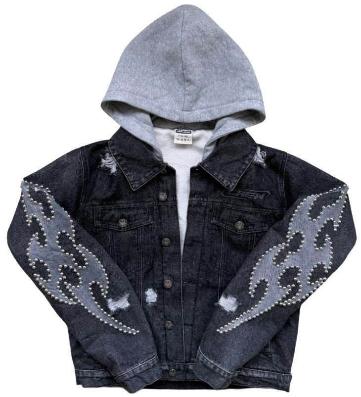Chew Forever 'Roach Studded' Double Layer Jacket