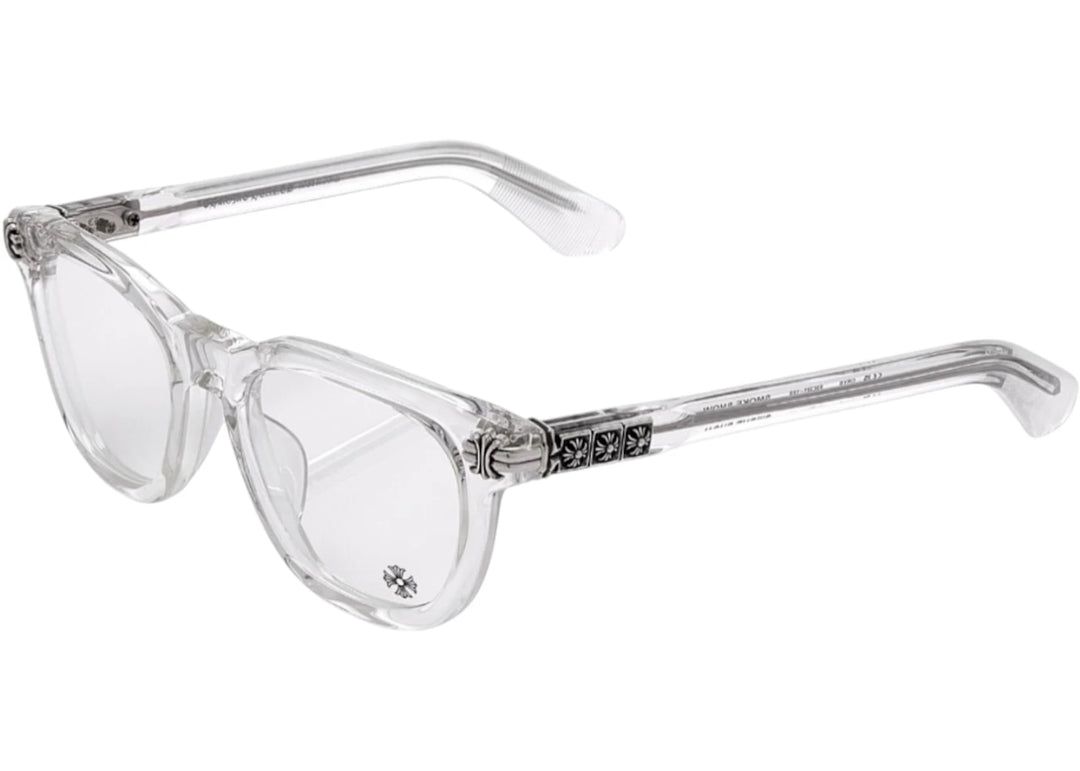 Chrome Hearts Smoke Show Glasses Clear Crystal