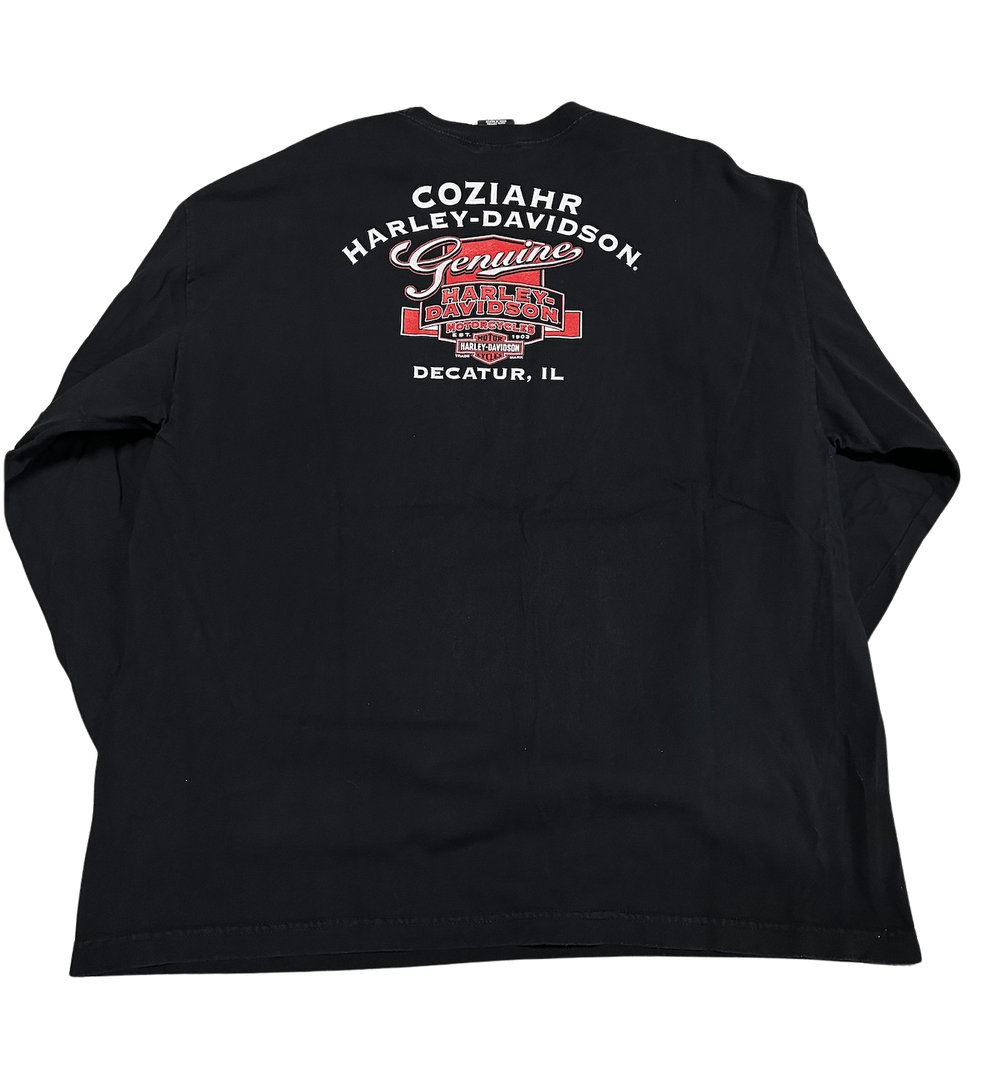 Harley Davidson 'Heavy Metal' Black Vintage Longsleeve