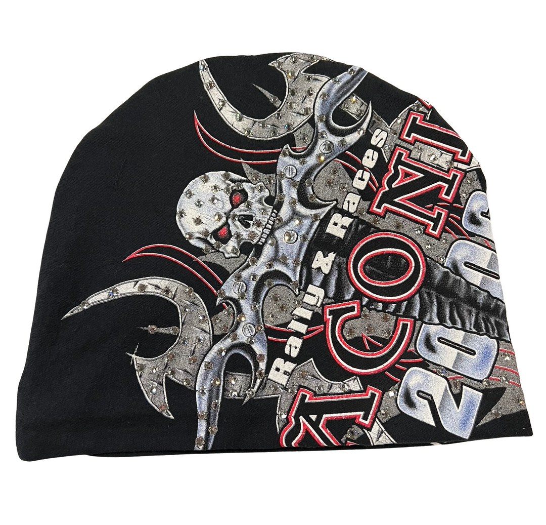 Bossi 'Rally & Races' Vintage Rhinestone Beanie