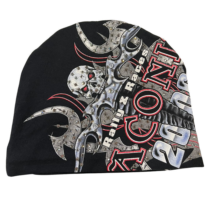 Bossi 'Rally & Races' Vintage Rhinestone Beanie