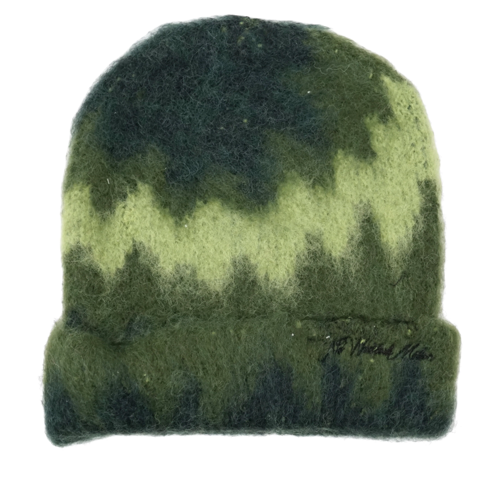 No Wasted Motion 'New Wave' Green Beanie