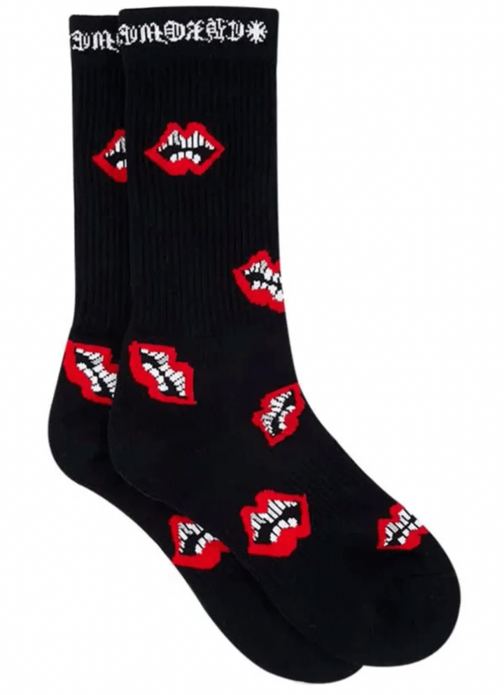 Chrome Hearts Matty Boy 'Chomper' Socks