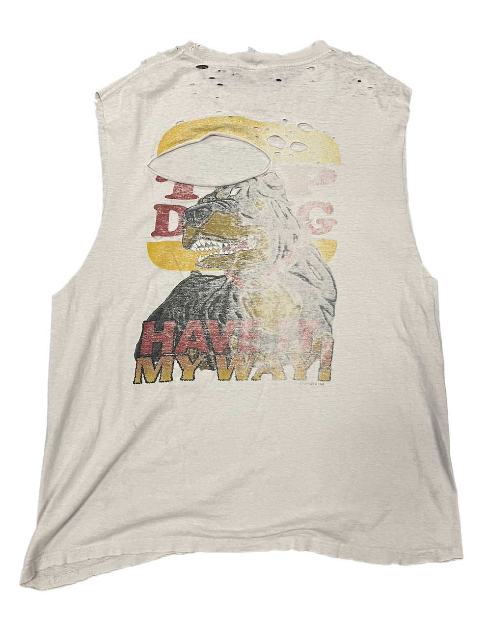 Top Dawg 'My Way' Vintage Cutoff