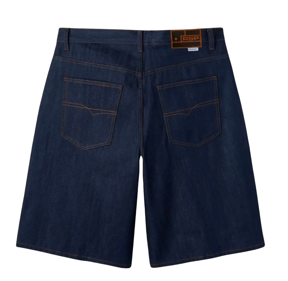 Gold+Vintage Gallery Raspberry Hills 'Ichiro' Raw Denim Shorts