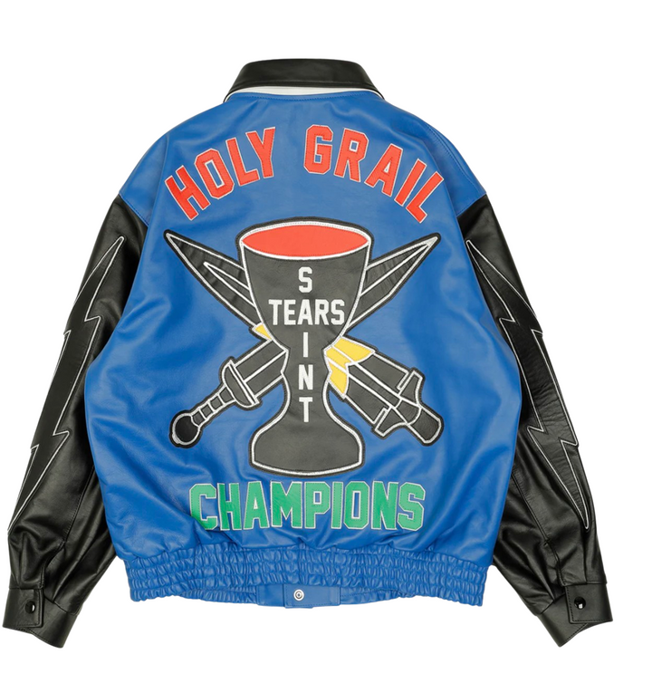 Saint Michael x Denim Tears 'Holy Grail' Varsity Jacket