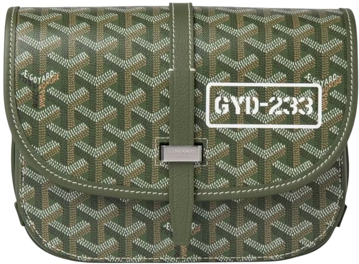 Goyard 'Khaki' Belvedere PM Bag