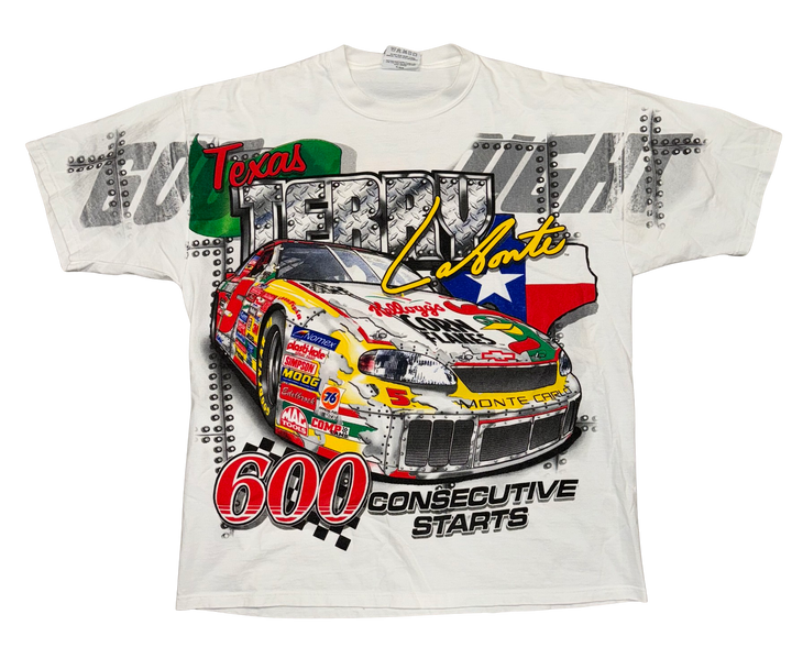 Nascar '600 Starts' Terry Labonte Kelloggs Vintage Tee