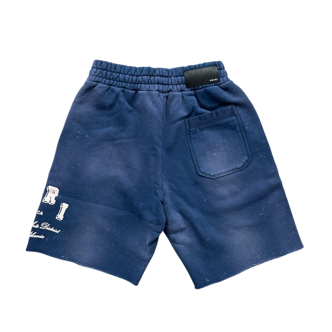 Amiri 'Collegiate' Blue Sweatshorts